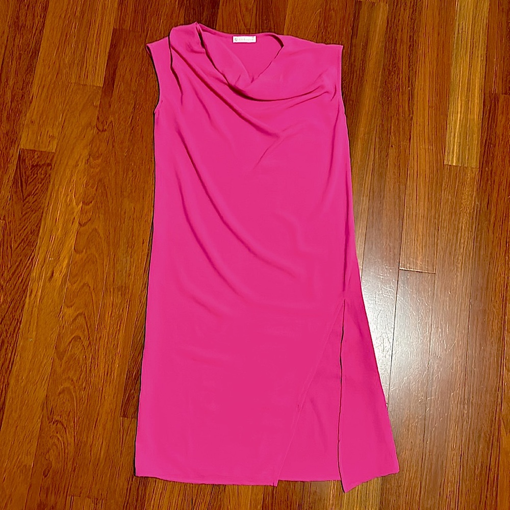 Hot pink dress